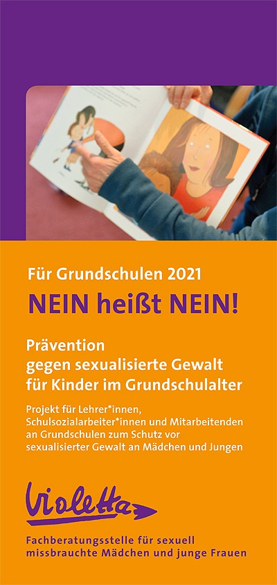 Nein Heisst Nein Pravention Gegen Sexualisierte Gewalt Fur Kinder Im Grundschulalter Termin Fortbildung Fachberatungsstelle Violetta Hannover E V