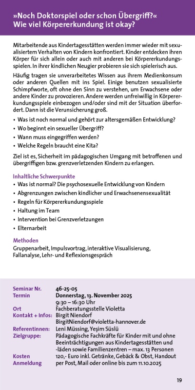 Noch Doktorspiel oder schon Übergriff? - Wie viel Körpererkundung ist okay?